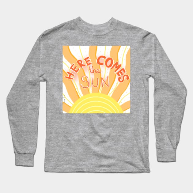 Here comes the sun Long Sleeve T-Shirt by Charlotsart